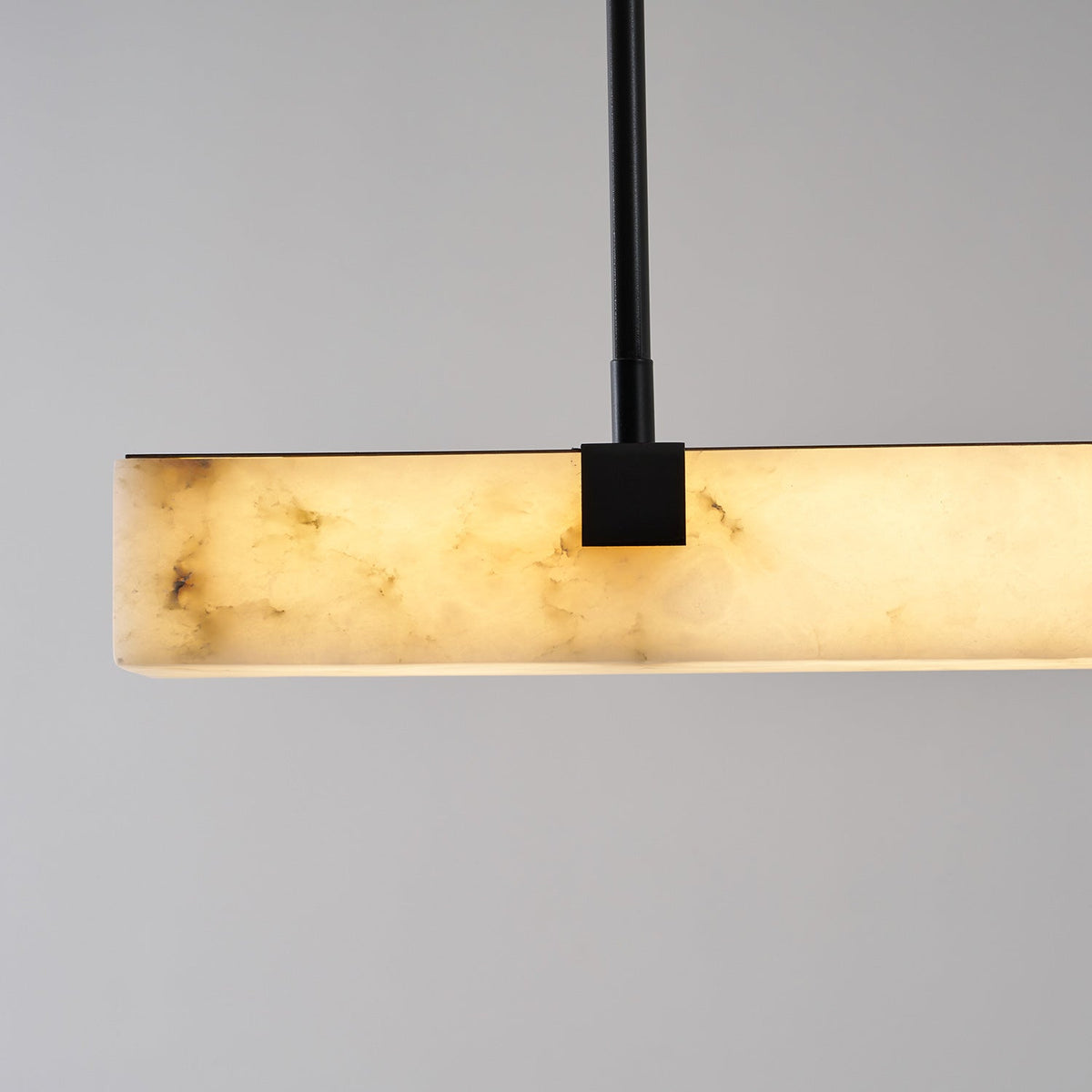 Slim Linear Alabaster LED Pendant Light, product view 24