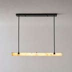 Slim Linear Alabaster LED Pendant Light, product view 28