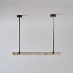 Slim Linear Alabaster LED Pendant Light, product view 29