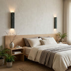 Slim Vertical Marble LED Wall Sconce, product view 4