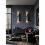 Slim Vertical Marble LED Wall Sconce, product view 10
