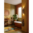 Slim Vertical Marble LED Wall Sconce, product view 11