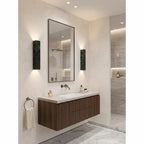 Slim Vertical Marble LED Wall Sconce, product view 15