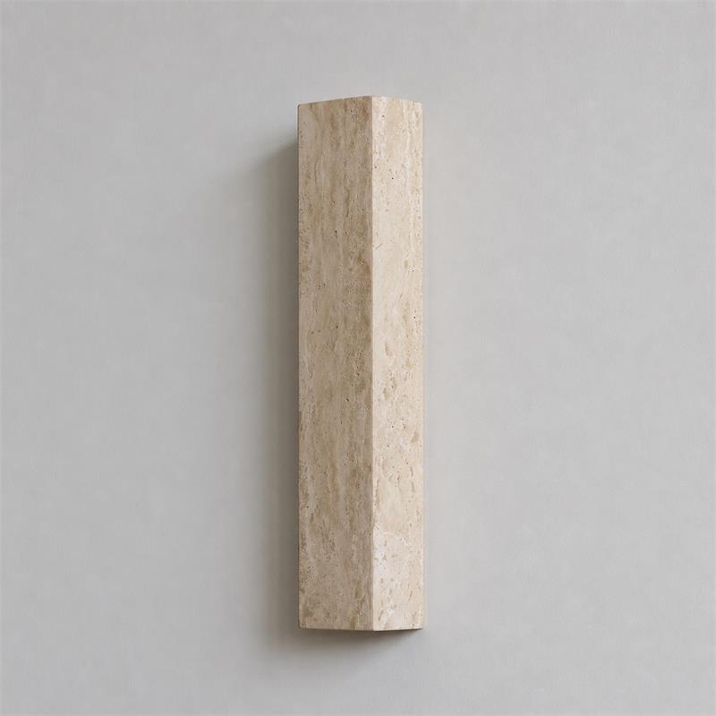 Slim Vertical Marble LED Wall Sconce, product view 26