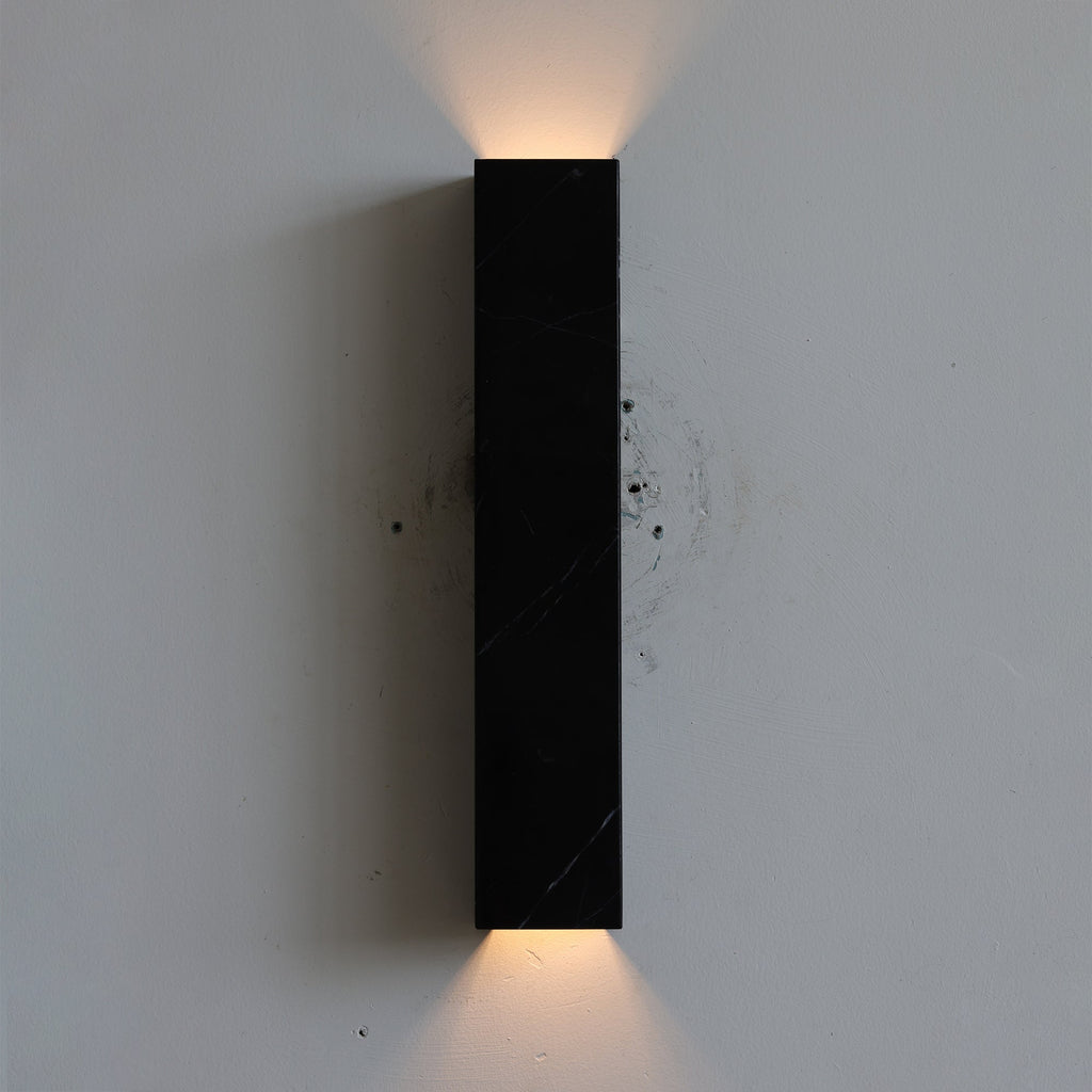 Slim Vertical Marble LED Wall Sconce, product view 31