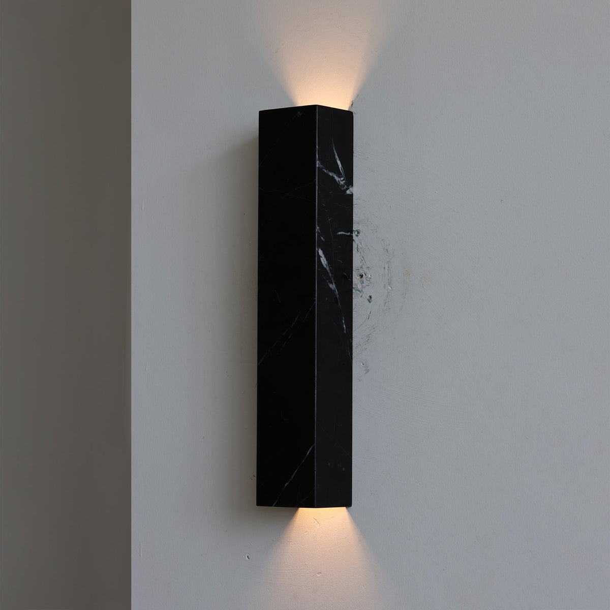 Slim Vertical Marble LED Wall Sconce, product view 32