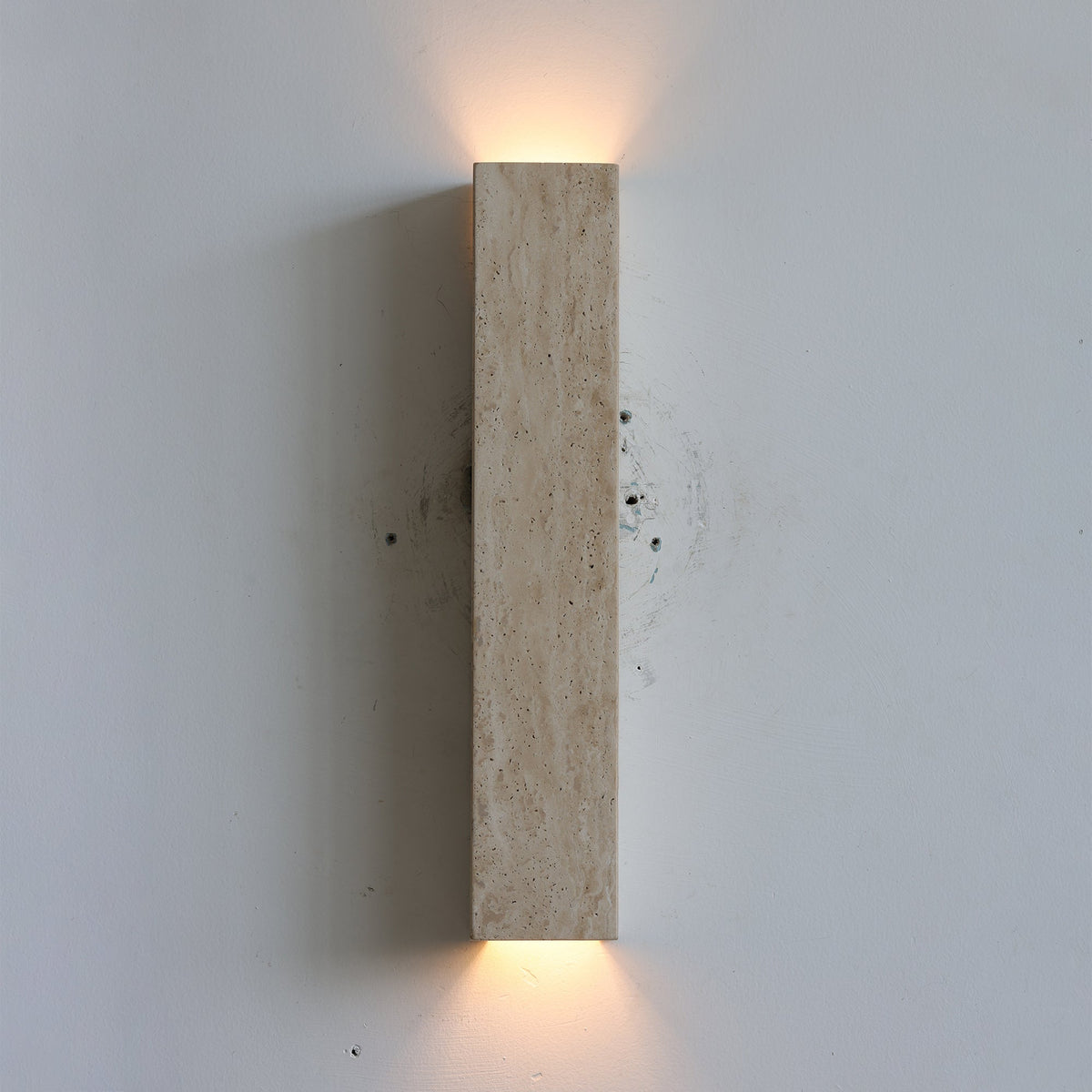 Slim Vertical Marble LED Wall Sconce, product view 37