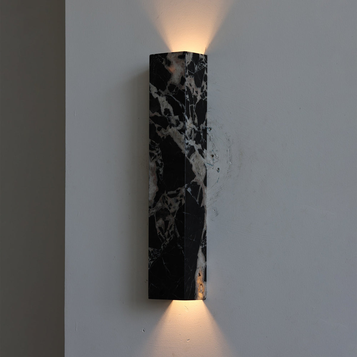 Slim Vertical Marble LED Wall Sconce, product view 41