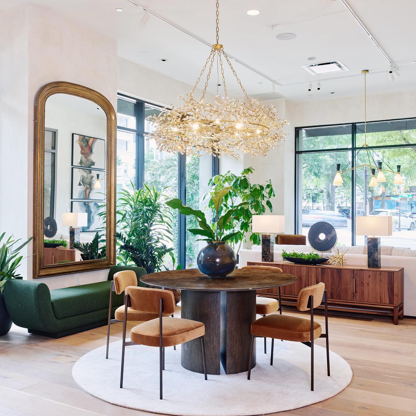 Fiore Crown Chandelier by Bling Lighting Studio