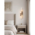 Tall Alabaster Cylinder LED Wall Sconce, product view 14