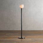 Torch-Style Alabaster Floor Lamp, product view 2