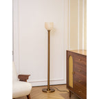 Torch-Style Alabaster Floor Lamp, product view 5