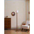 Torch-Style Alabaster Floor Lamp, product view 6