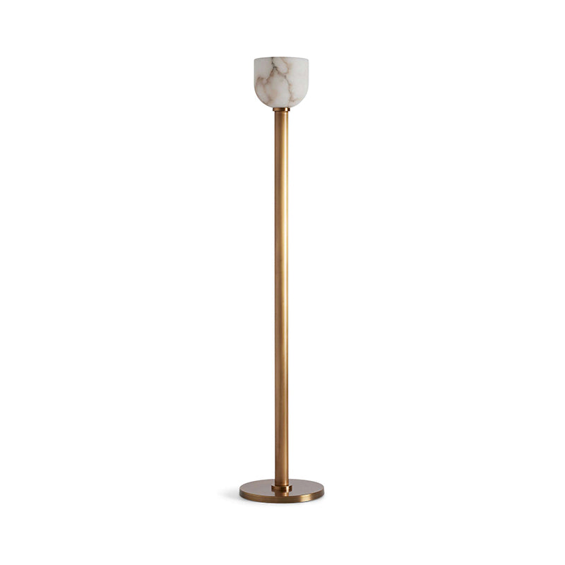 Torch-Style Alabaster Floor Lamp, product view 15