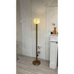 Torch-Style Alabaster Floor Lamp, product view 18