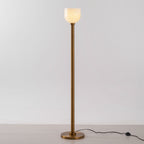 Torch-Style Alabaster Floor Lamp, product view 19