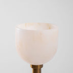 Torch-Style Alabaster Floor Lamp, product view 21