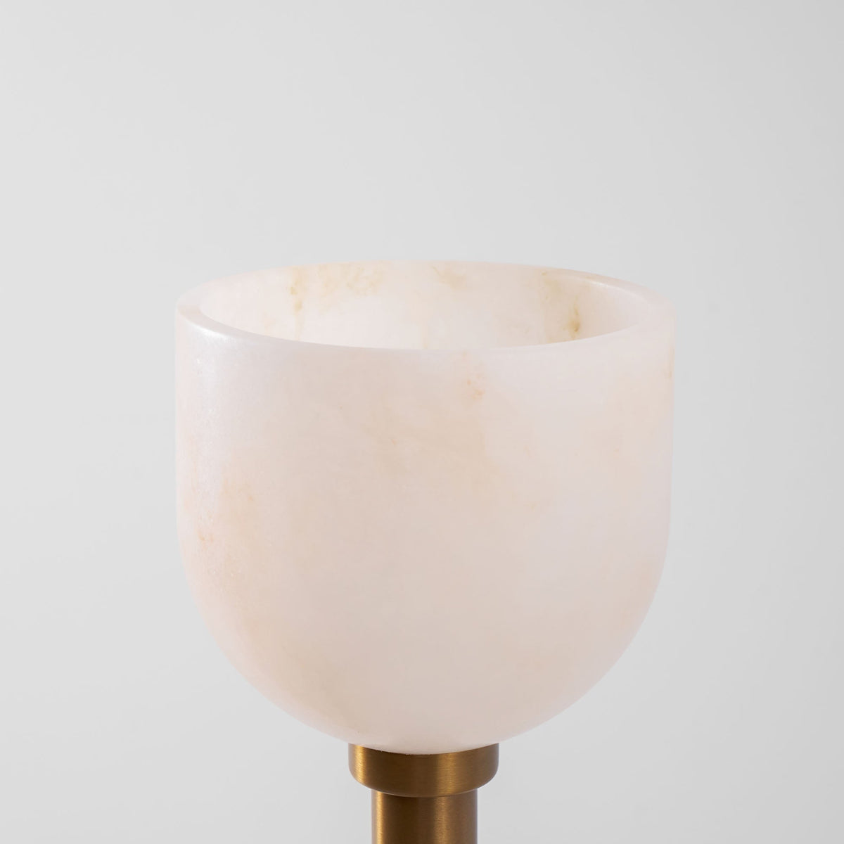 Torch-Style Alabaster Floor Lamp, product view 21