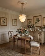Valtherin Alabaster Urn Pendant Light, product view 2