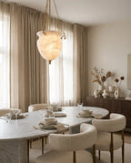 Valtherin Alabaster Urn Pendant Light, product view 4