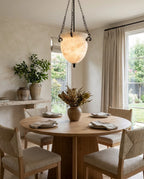 Valtherin Alabaster Urn Pendant Light, product view 9