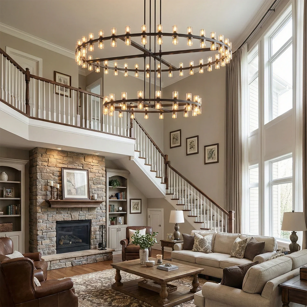 CrystalRay Linear Chandelier Series by Bling Lighting Studio