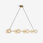 Vireo Alabaster Linear Chandelier, product view 1