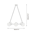 Vireo Alabaster Linear Chandelier, product view 5
