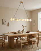 Vireo Alabaster Linear Chandelier, product view 8
