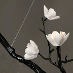 Wanos Ceramic Flower Tree Branch Chandelier decorative product view.